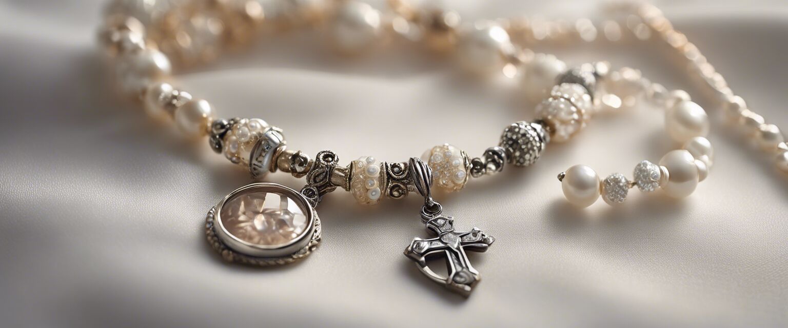 Personalized baptism jewelry