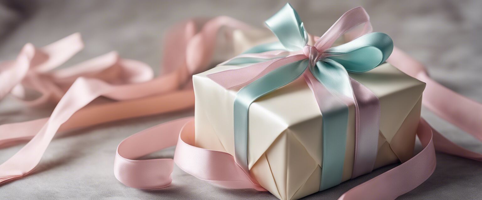 Baptism Gift Wrapping and Presentation